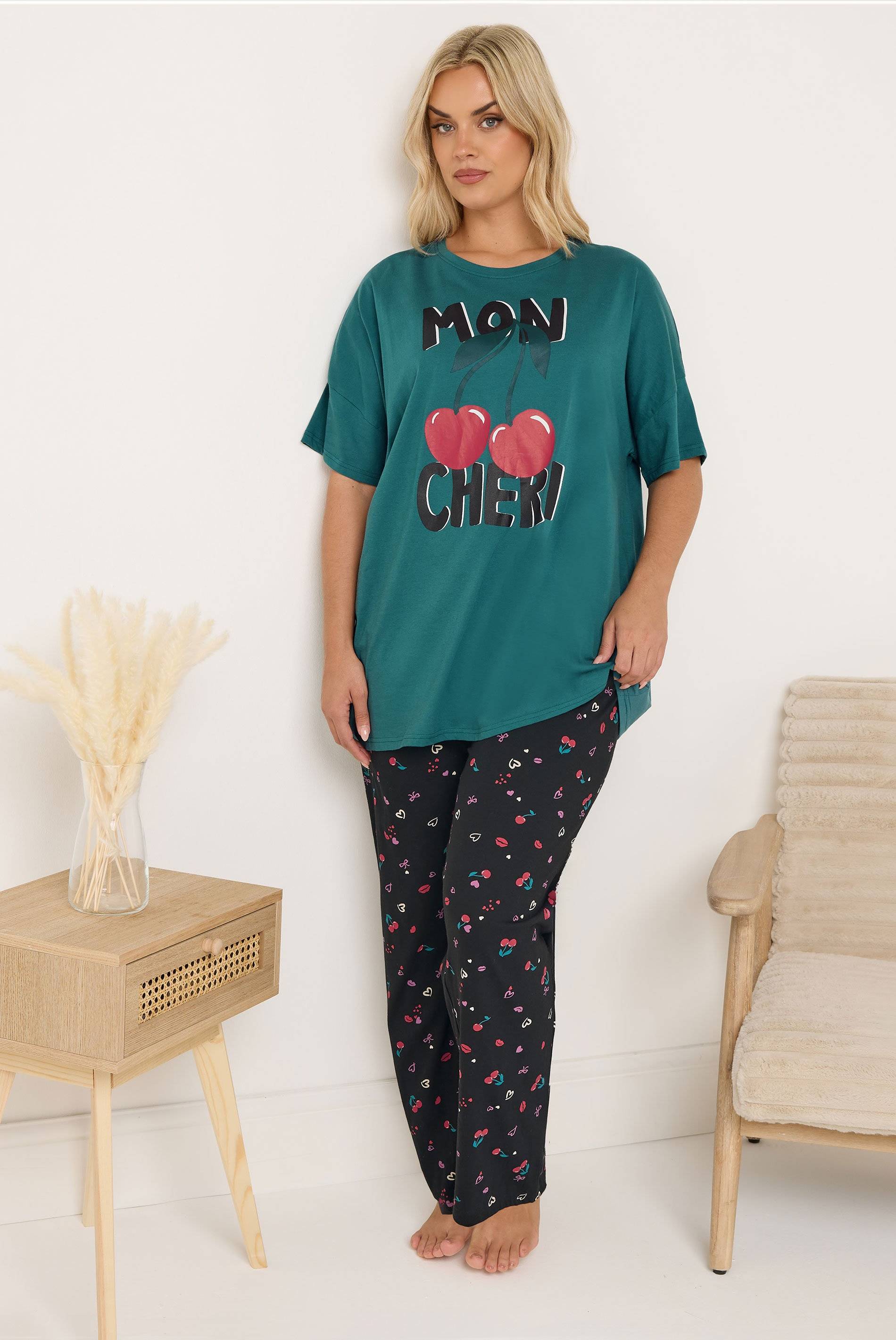 Yours Mon Cheri Pyjama Set - Multicolor
