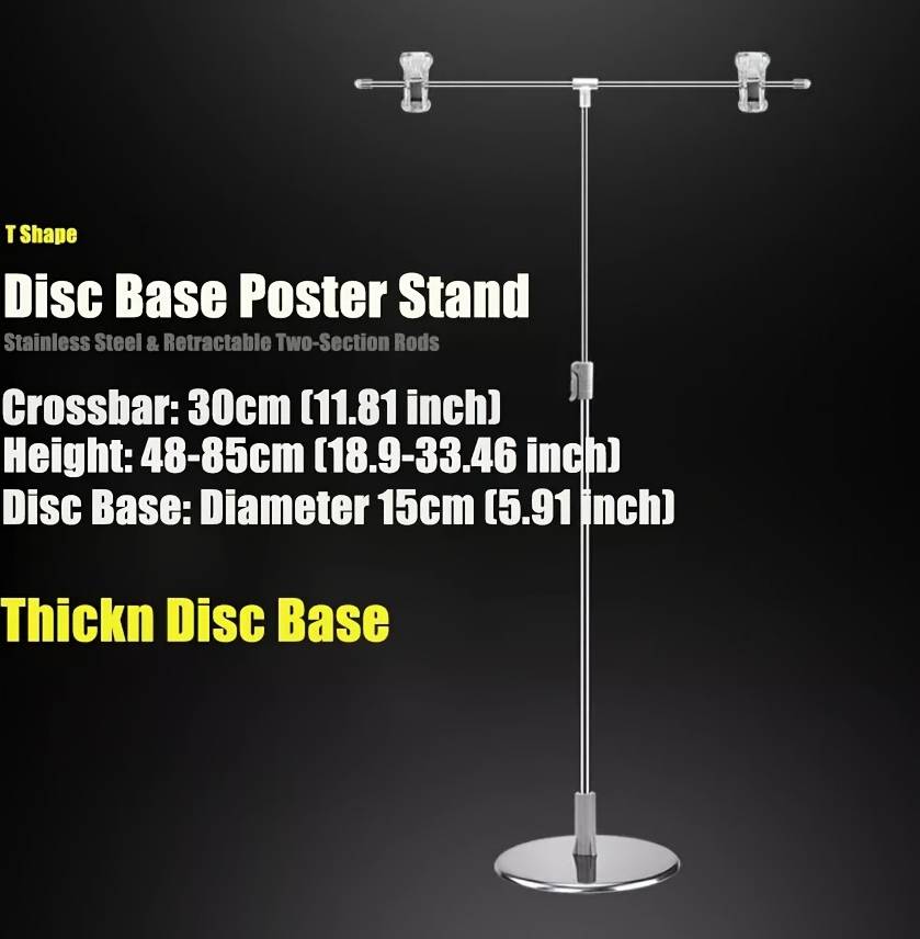 Temu Adjustable T-Shaped Backdrop Stand System
