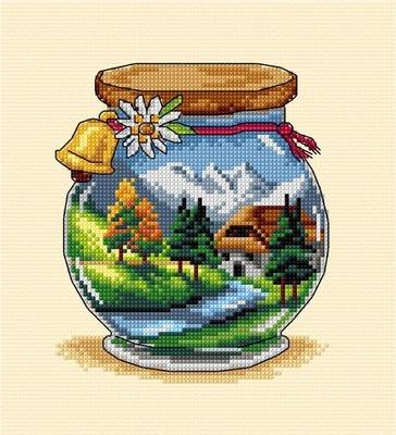 Counted cross stitch kits Orchidea Counted Cross Stitch Kit