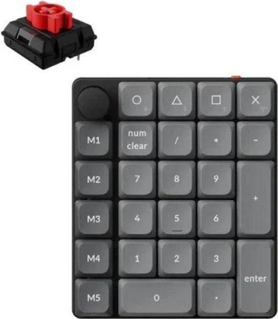K0 Max QMK Numeric Keypad Universal Bluetooth USB RF Wireless