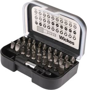 Wickes 31 Piece Torx Bit Set Bit Screwdriver