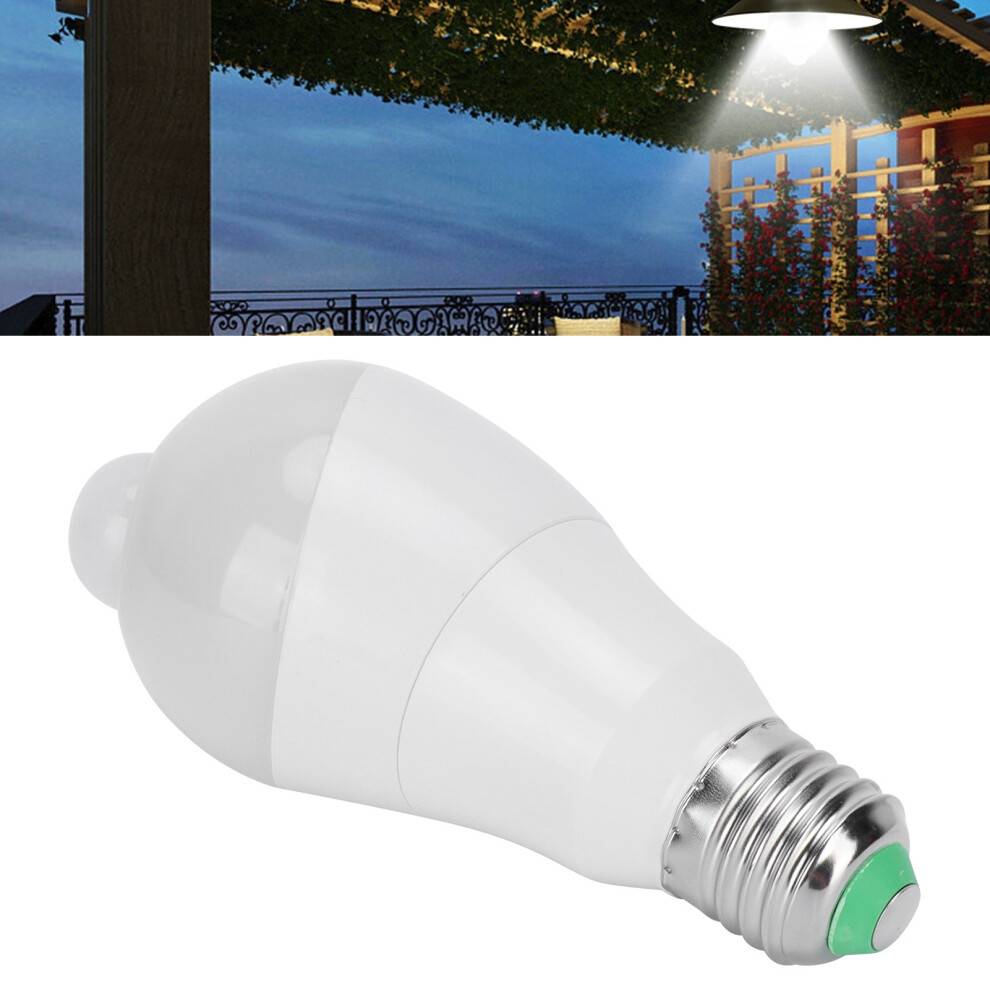 Motion sensor light bulb 7W E27 LED Motion Sensor Light Bulb