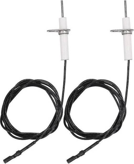 2pc 38 Inch Ignitor Wire Ceramic Electrode Assembly
