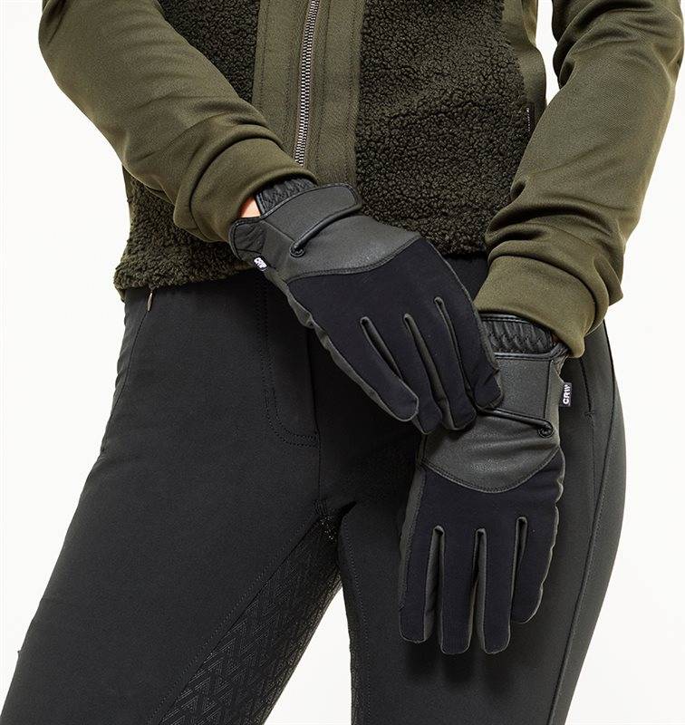 CRW Ridehandsker Rosso - Sort