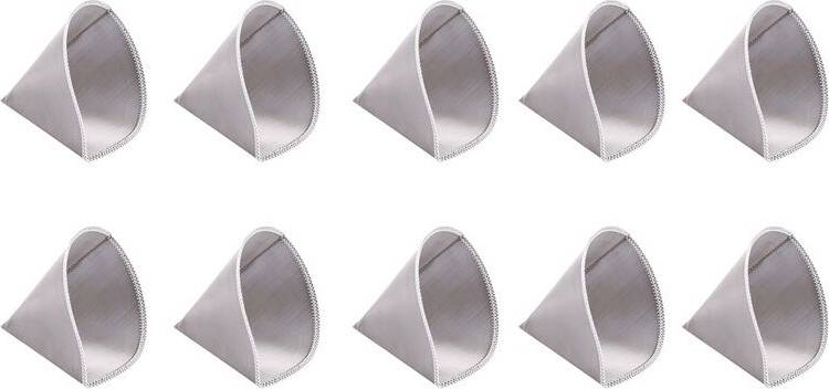 10X Reusable Mesh Paperless Coffee Filter