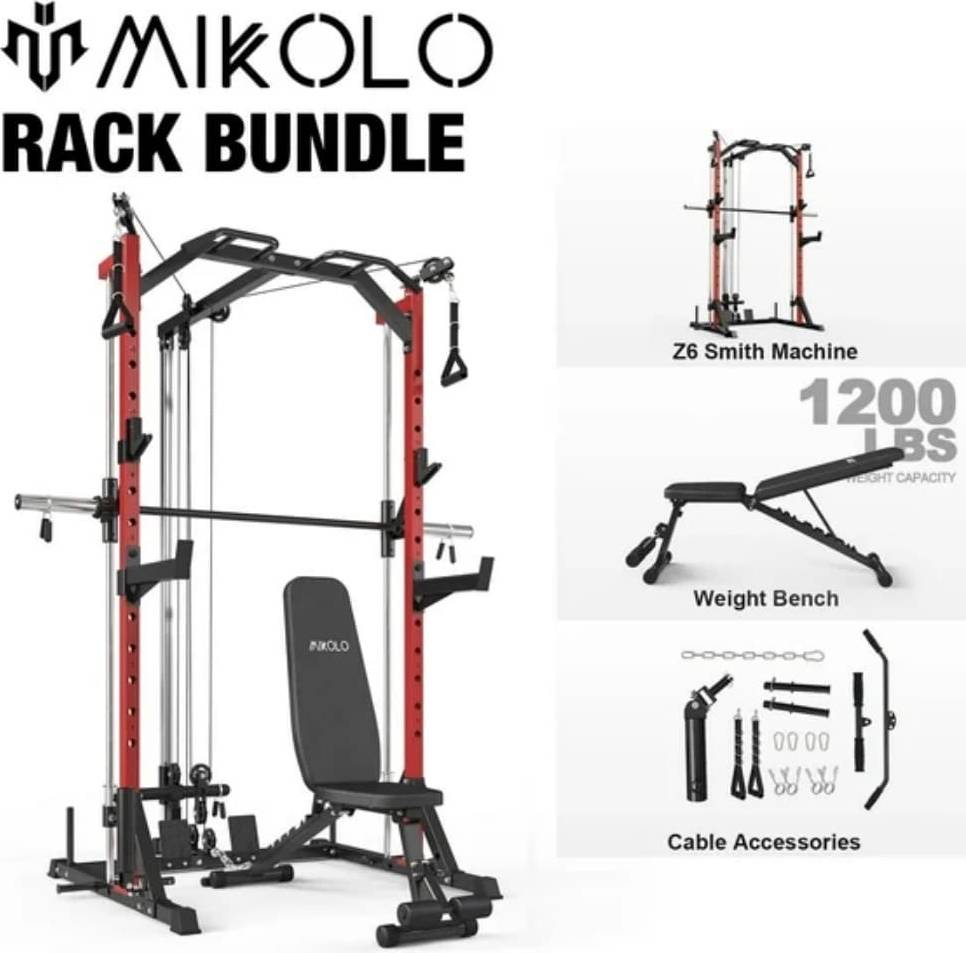 Smith machine Compact 7-IN-1 Smith Machine With Cable