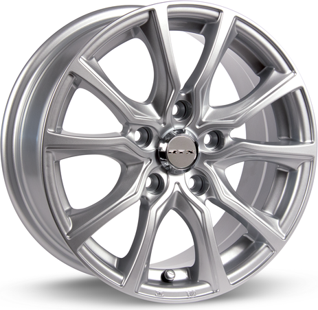 16x7 Contour Silver Wheel Rim