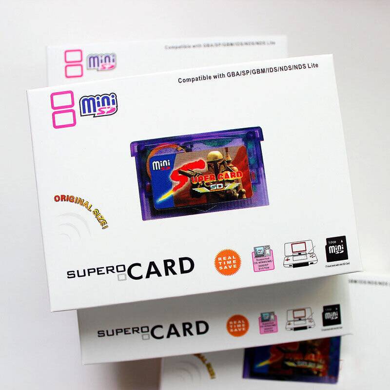 Mini SD Supercard Flash Card Adapter