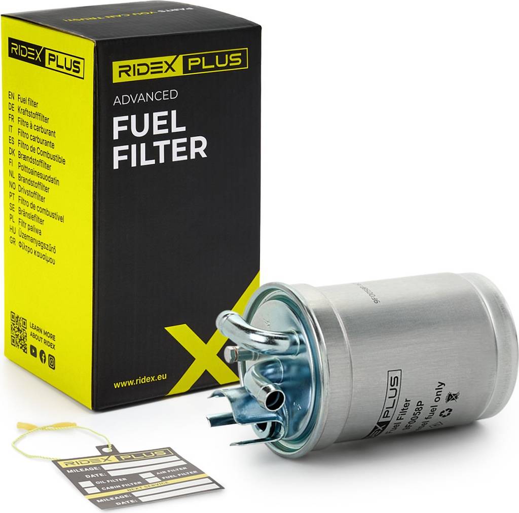 Ridex Plus 9F0058P Fuel In-Line Filter