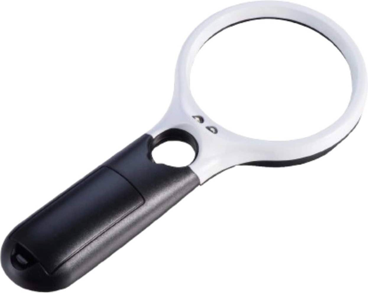 Magnifier with light Home Collection 3 LED Light 45X Handheld Magnifier