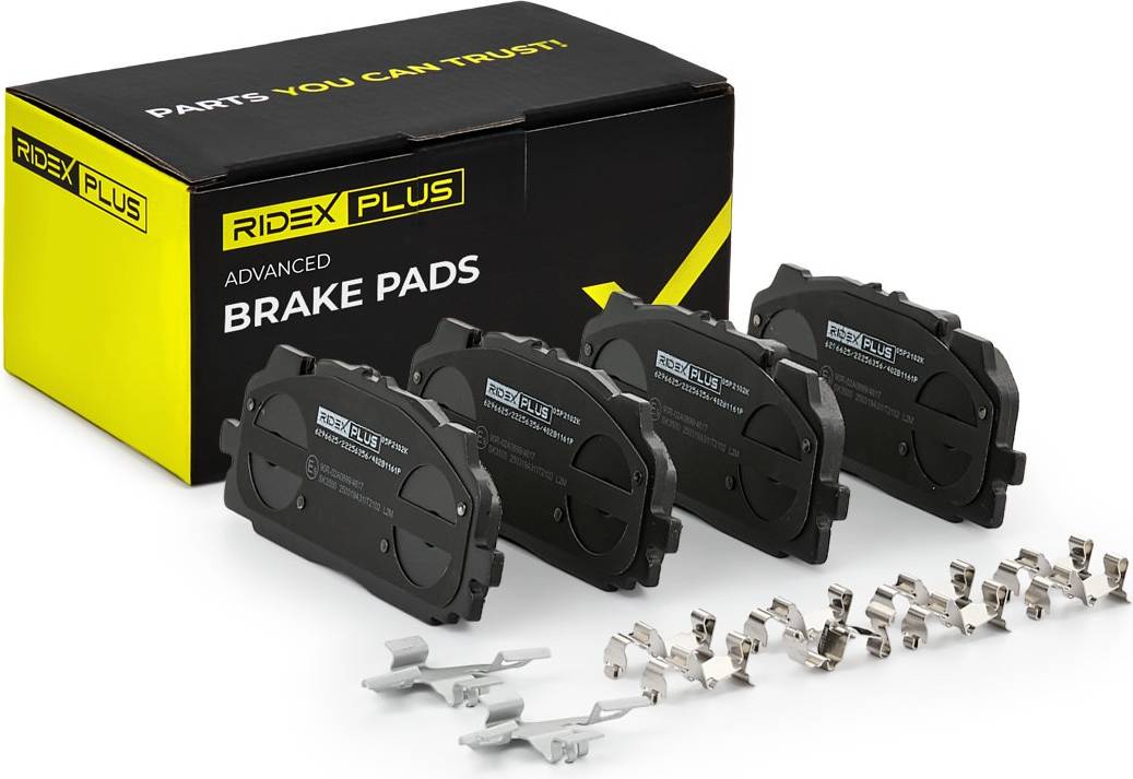 Ridex Plus Brake Pad Set Front Axle