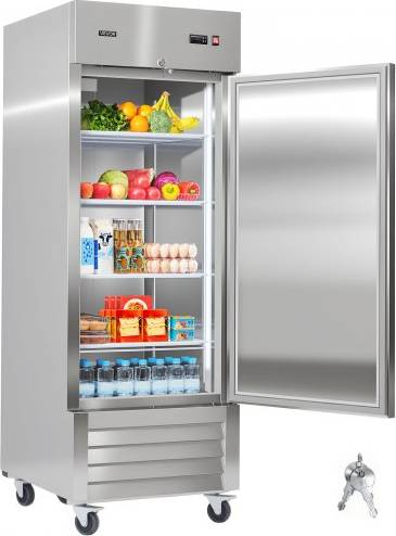 Commercial refrigerator VEVOR Commercial Reach-In Refrigerator 29 Inch