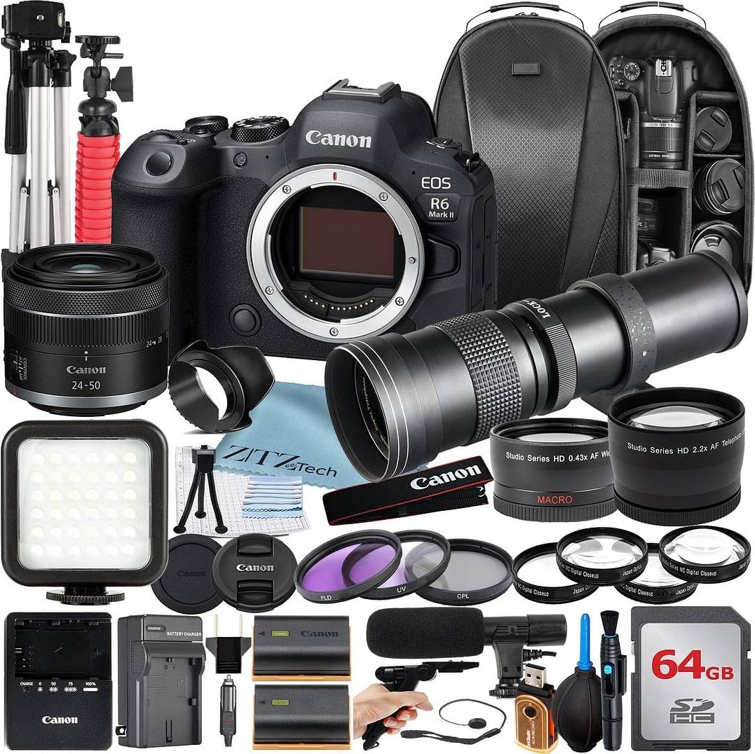 Canon eos mark Canon EOS R6 Mark II Mirrorless Camera