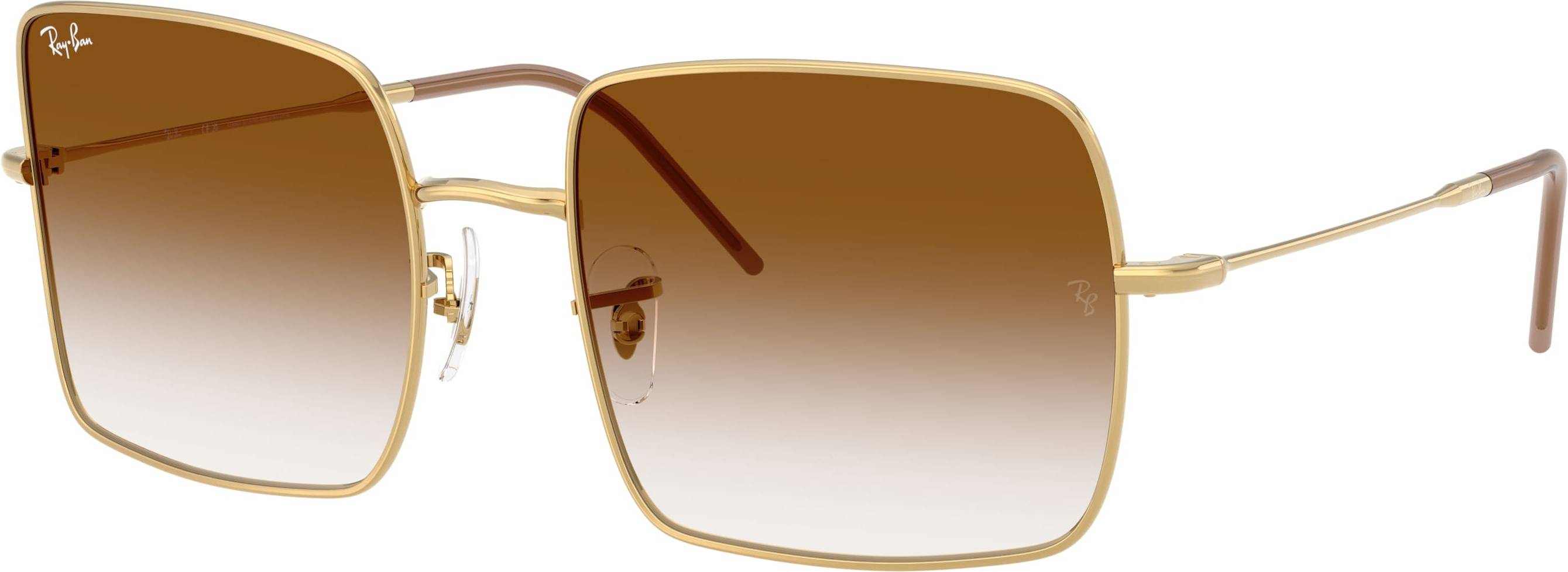Ray-Ban Square Reverse Solbriller Uld - Gul