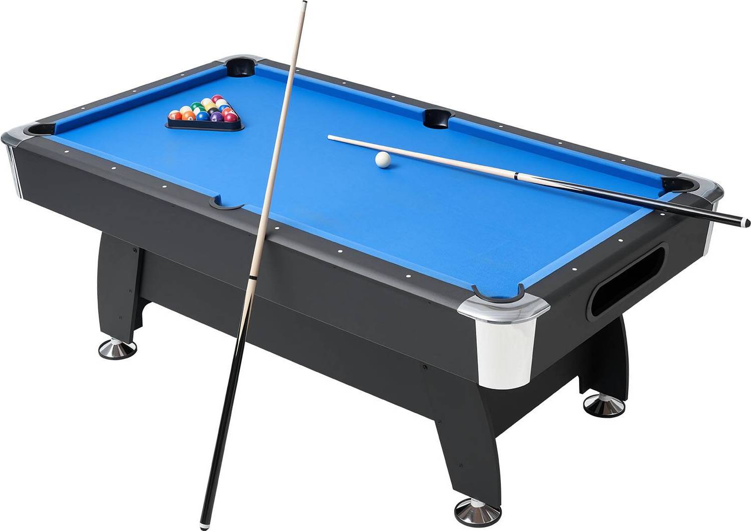 Portable pool table VEVOR 7ft Portable Adjustable Pool Table Set