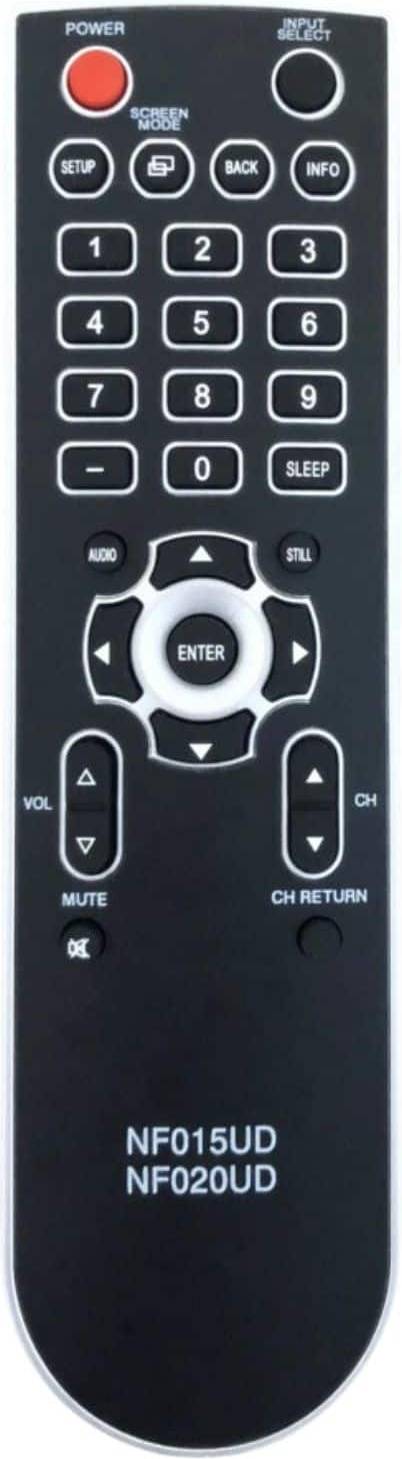 Home Collection NF020UD NF015UD Replacement Remote