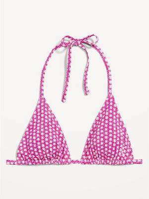 String Bikini Swim Top
