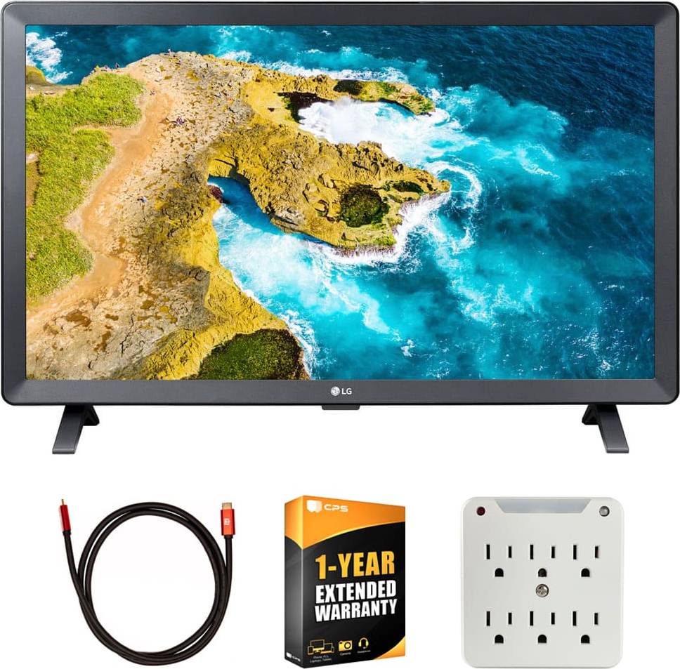 24 inch smart tv LG 24 Inch Class LED HD Smart WebOS TV Bundle
