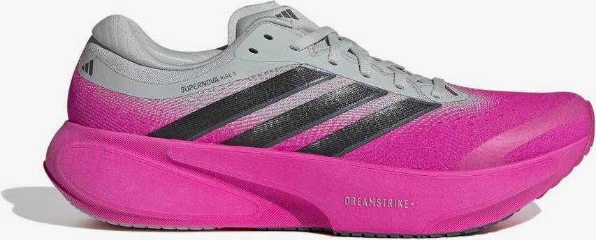 adidas Supernova Rise 3 Løbesko - Grå/Pink/Sort