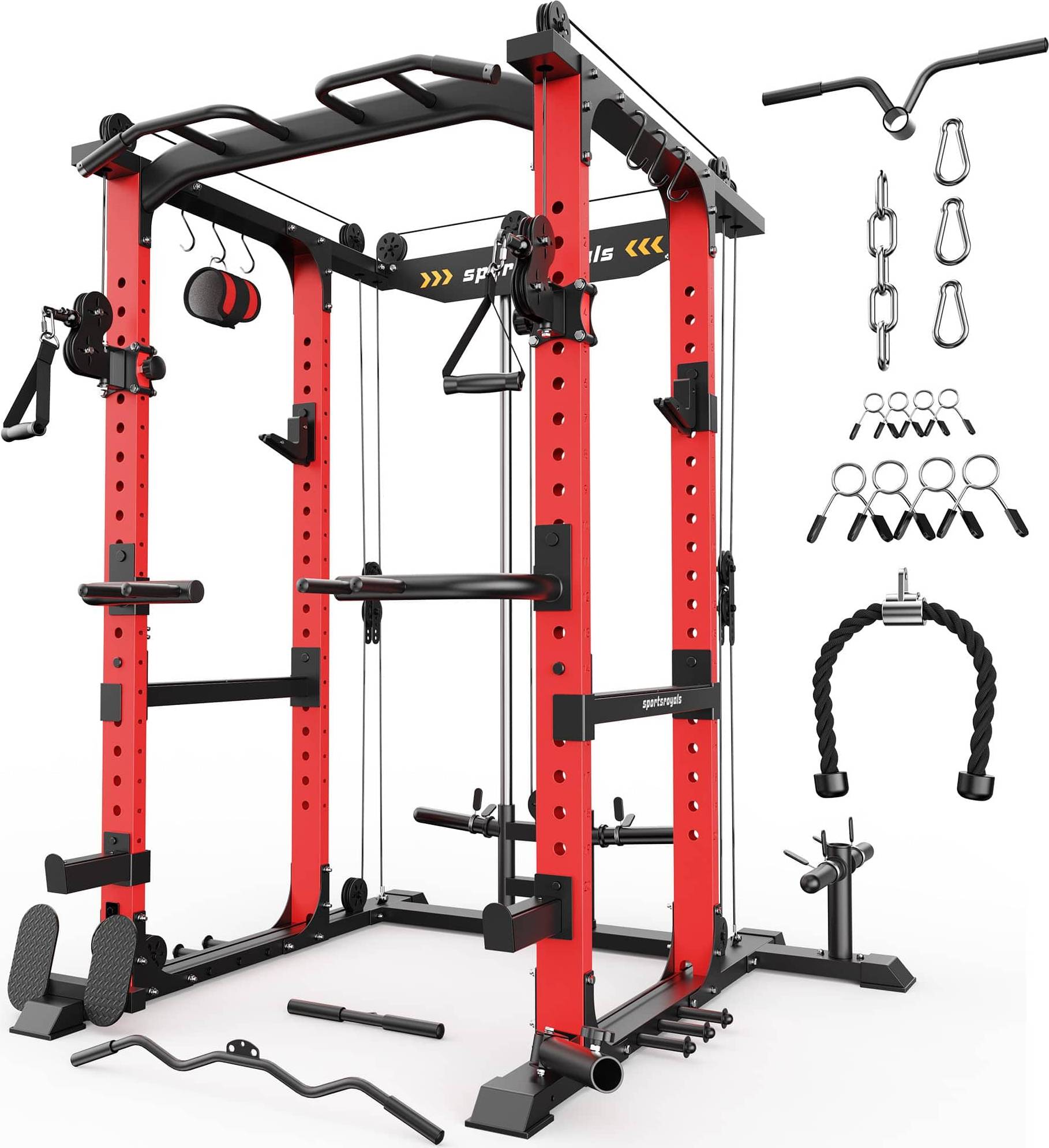 Power rack SportsRoyals Multi Function Power Cage
