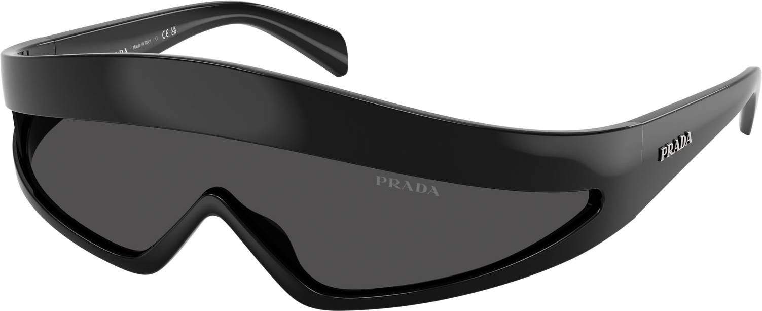 Prada Stilfulde Sorte Solbriller Uld - Sort