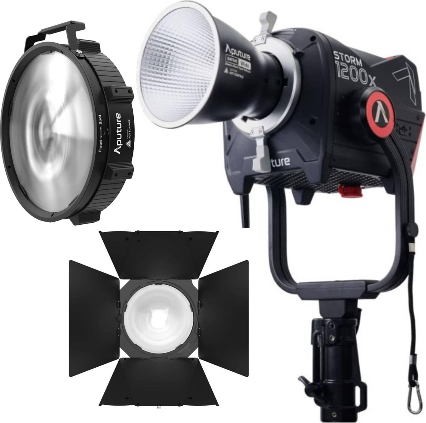Aputure Storm 1200x Dual Color Point Source Light Bundle