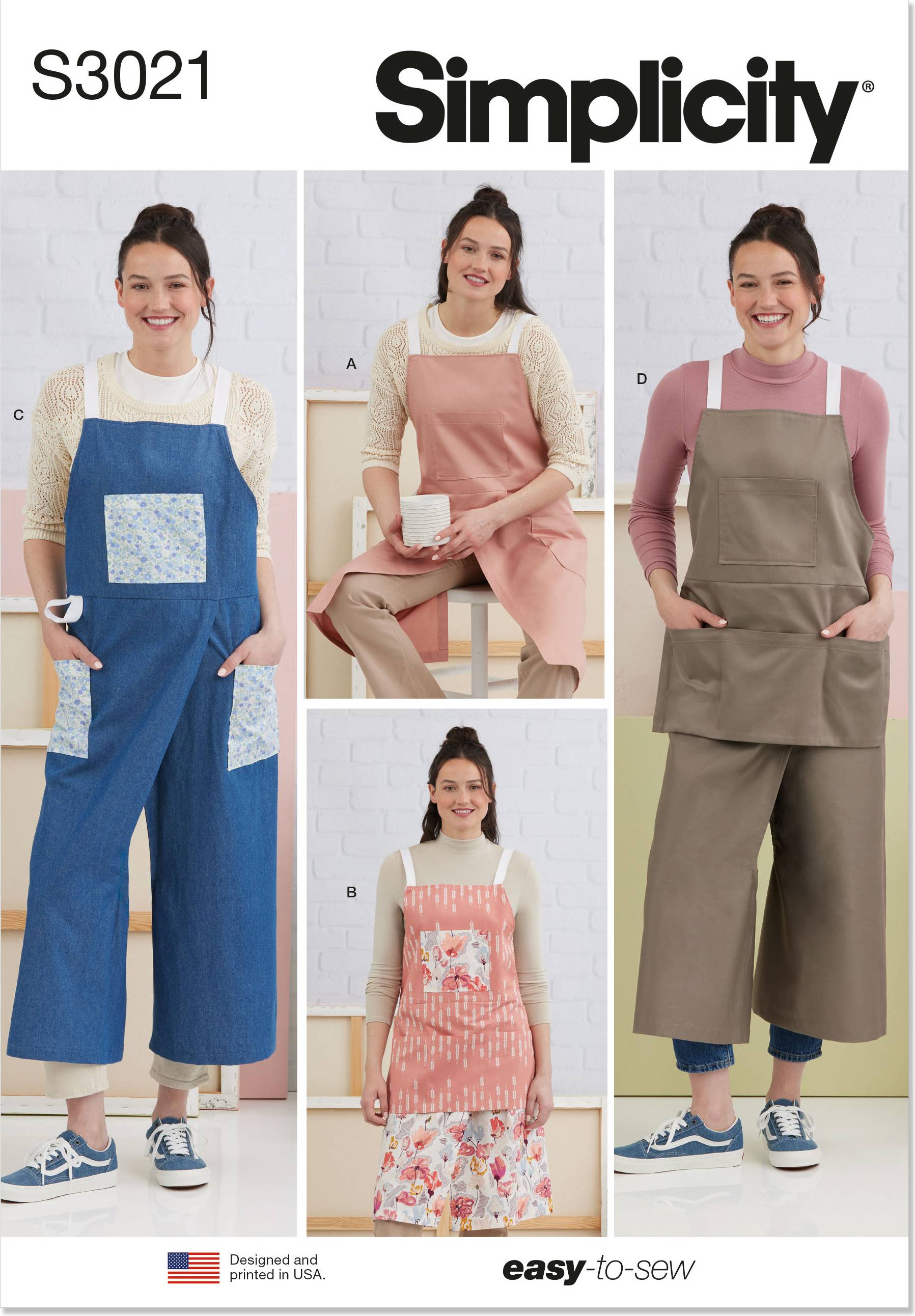 Simplicity Paper Sewing Pattern 3021