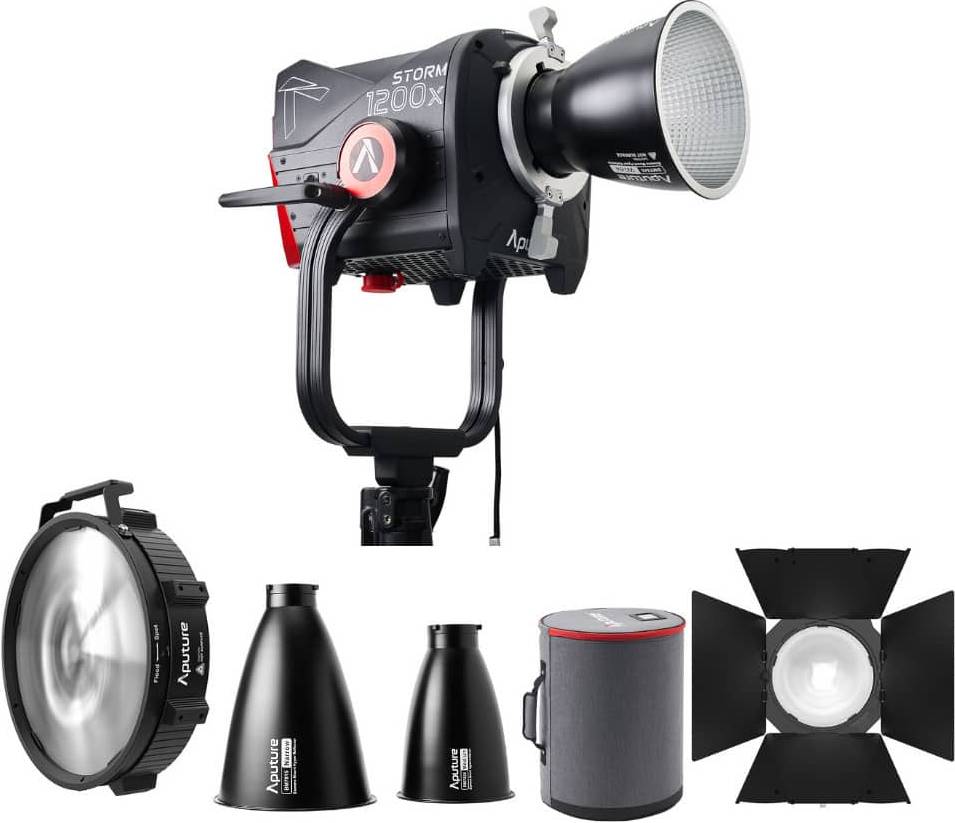 Aputure Storm 1200x Dual-Color Point Source Light Fixture