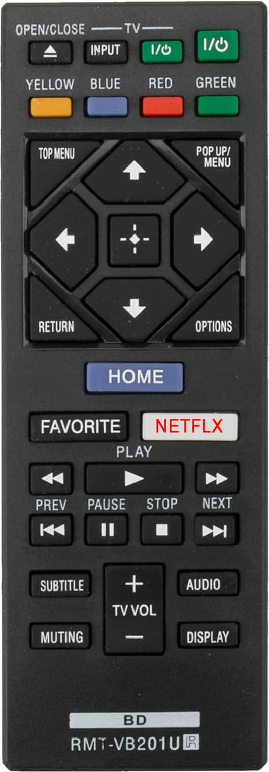 Winflike RMT-VB201U Remote Control for Sony Blu-Ray