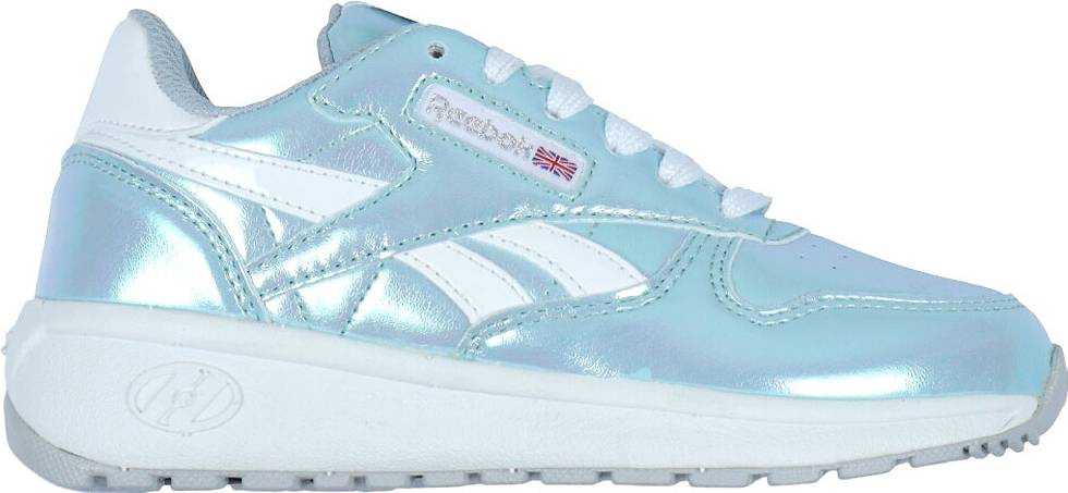 X Reebok Rullskridskor Classic Silver Skimrande Vit
