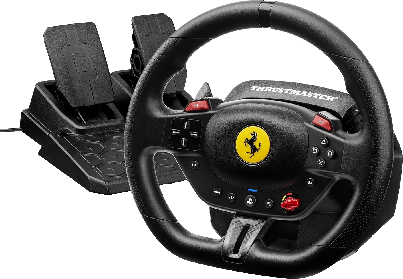 Pc racing wheel Thrustmaster T98 Ferrari 296 GTB Racing Wheel Pedal Set