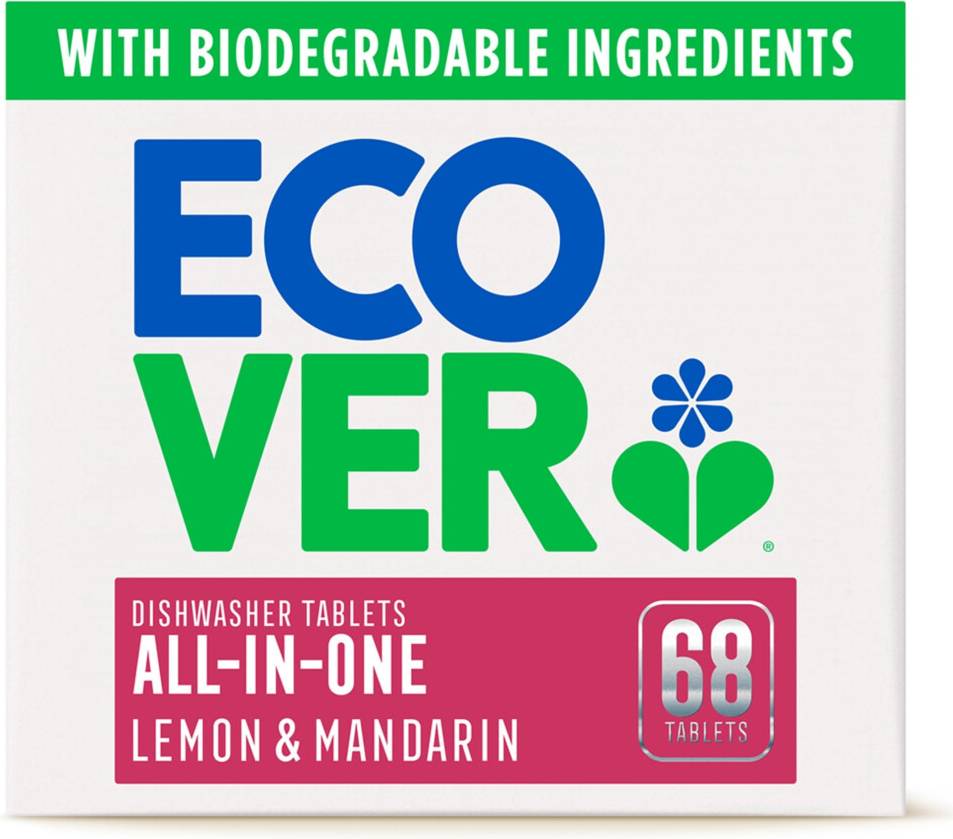 Dishwasher tablets ecover Method Ecover All In One Dishwasher Tablets Contains Salt Rinse