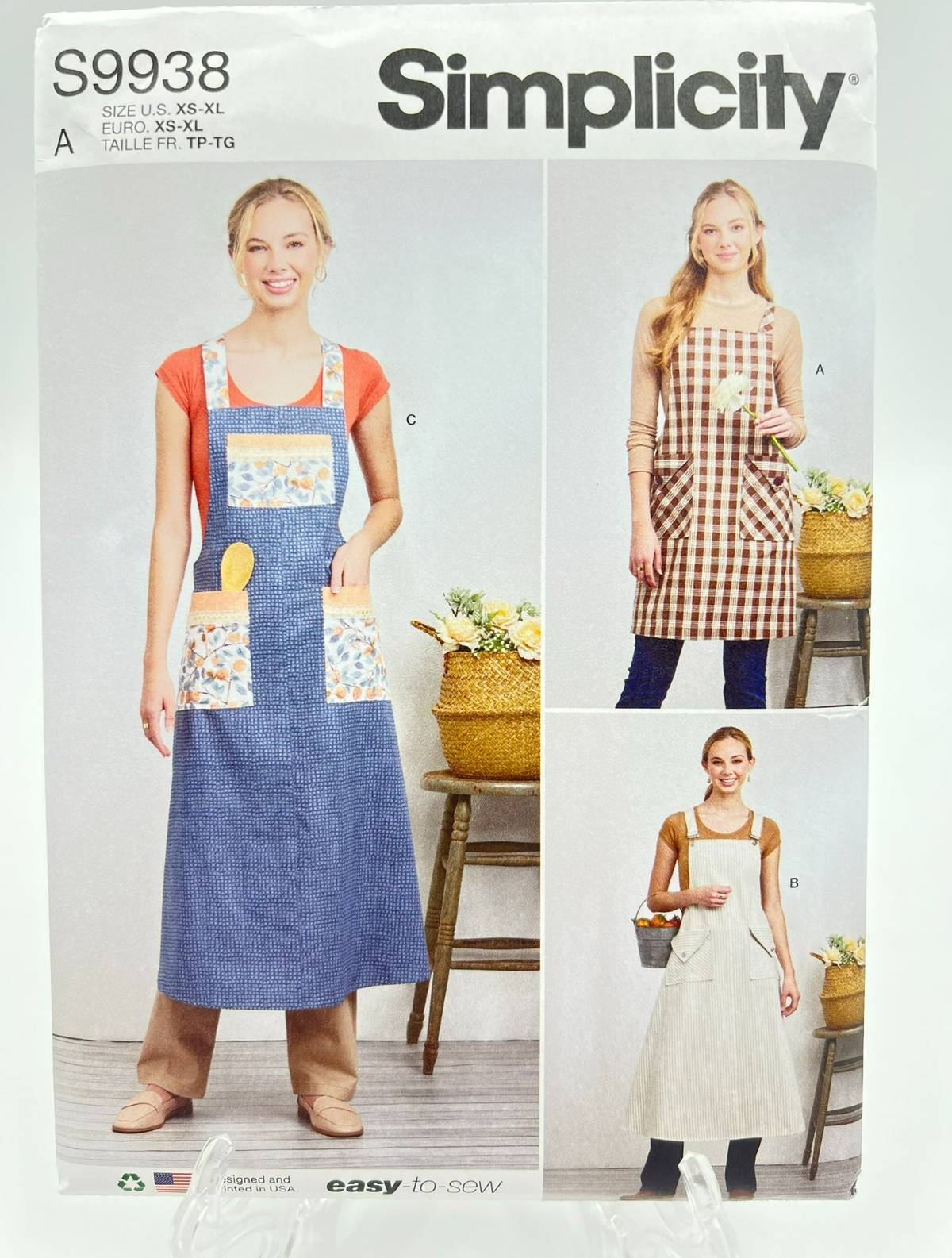 Simplicity Sewing Pattern 9938