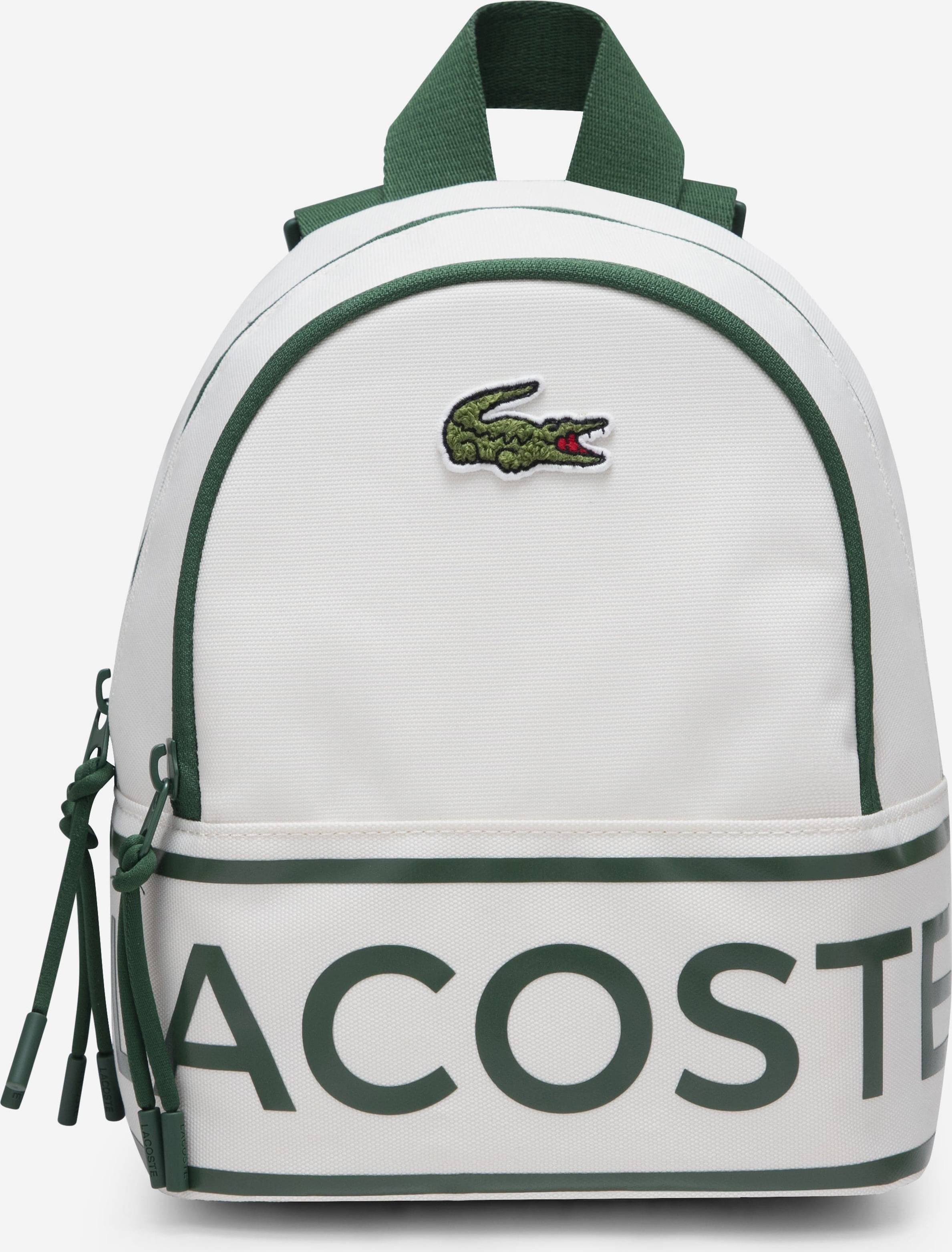 Lacoste Logo Mini Backpack Cream - Ivory
