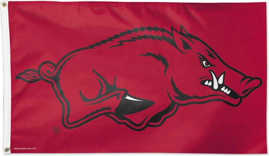 WinCraft Arkansas Razorbacks Deluxe 3' x 5' Flag