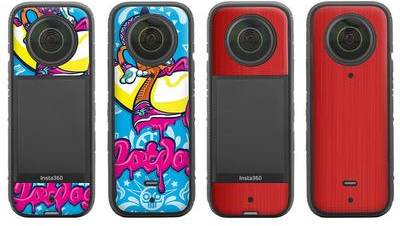 Sunnylife Insta360 X3 Cute Pattern Sticker 2Pcs