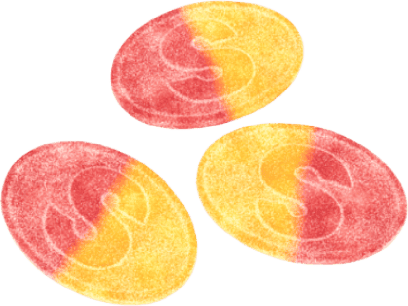Candy People Sour Lemon Raspberry 50 g