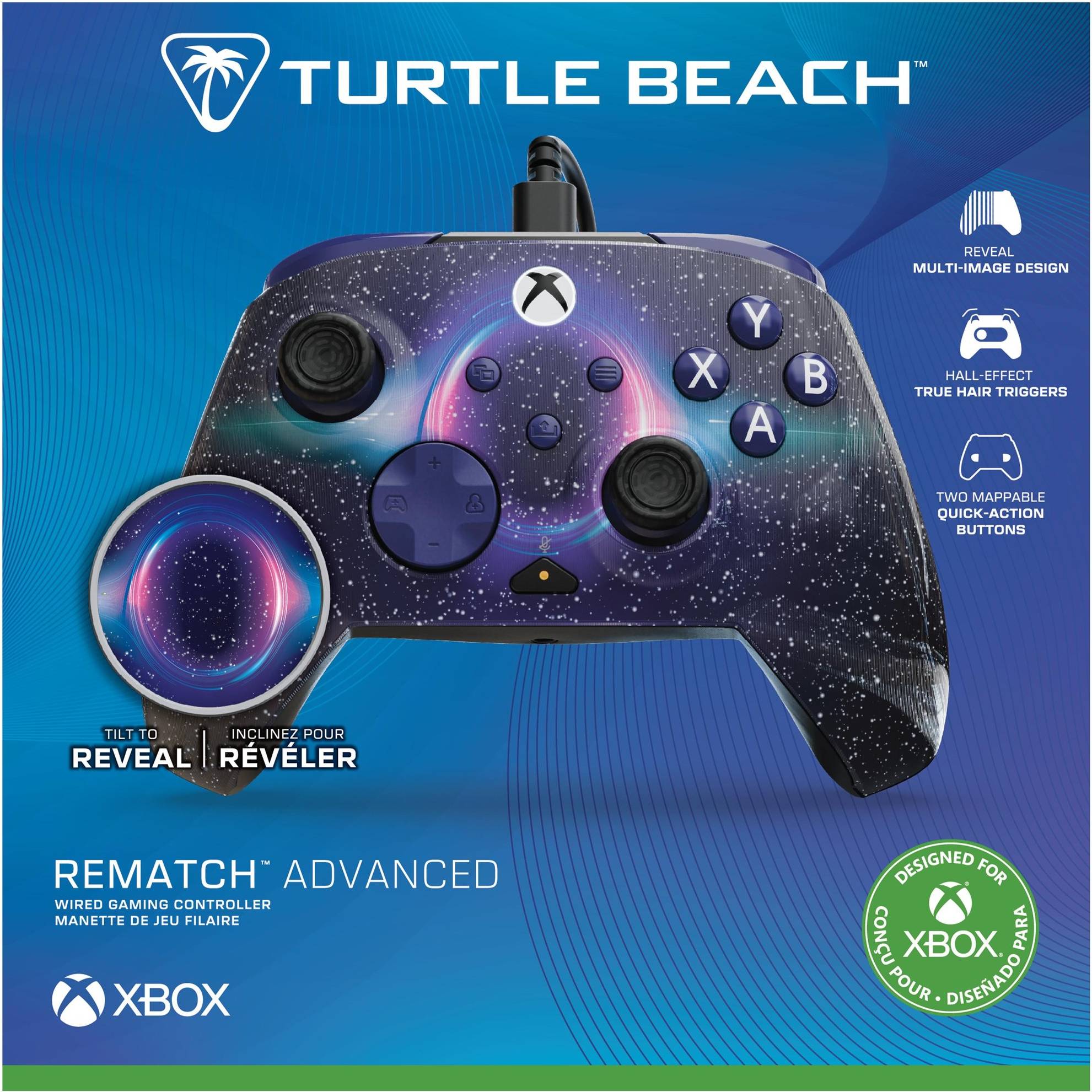 Turtle Beach Rematch Advanced Handkontroll Dark Cosmos
