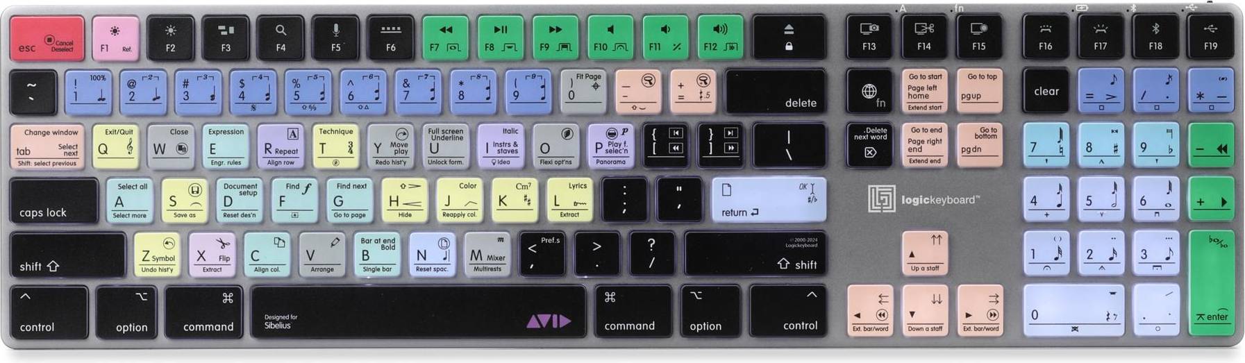 Logic Titan Wireless Backlit Keyboard