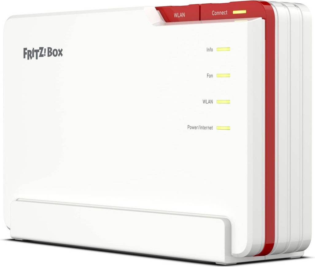 FRITZ! Box 5690 Pro Wi-Fi 7 Router - Weiß/Rot