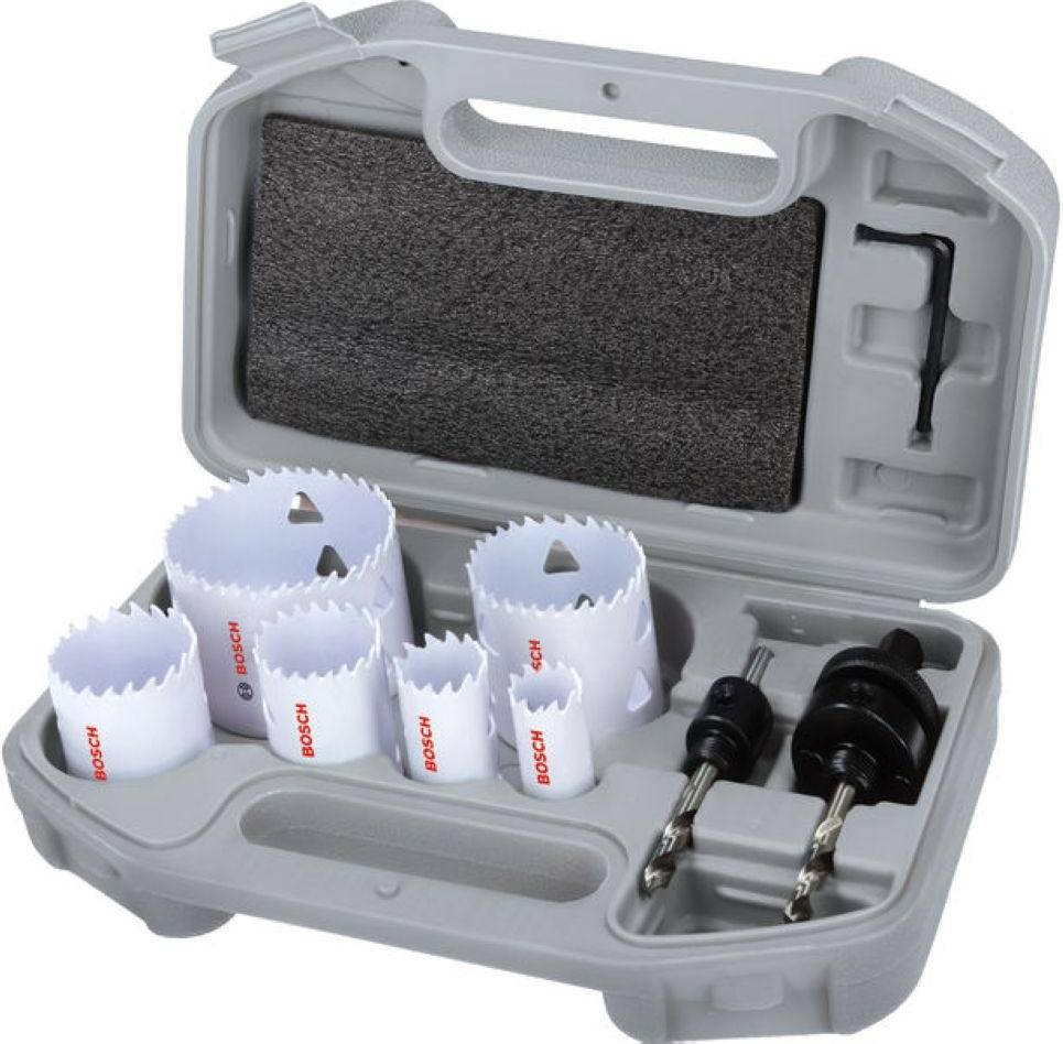 Bosch Multi Material Threaded Hole Saw Set