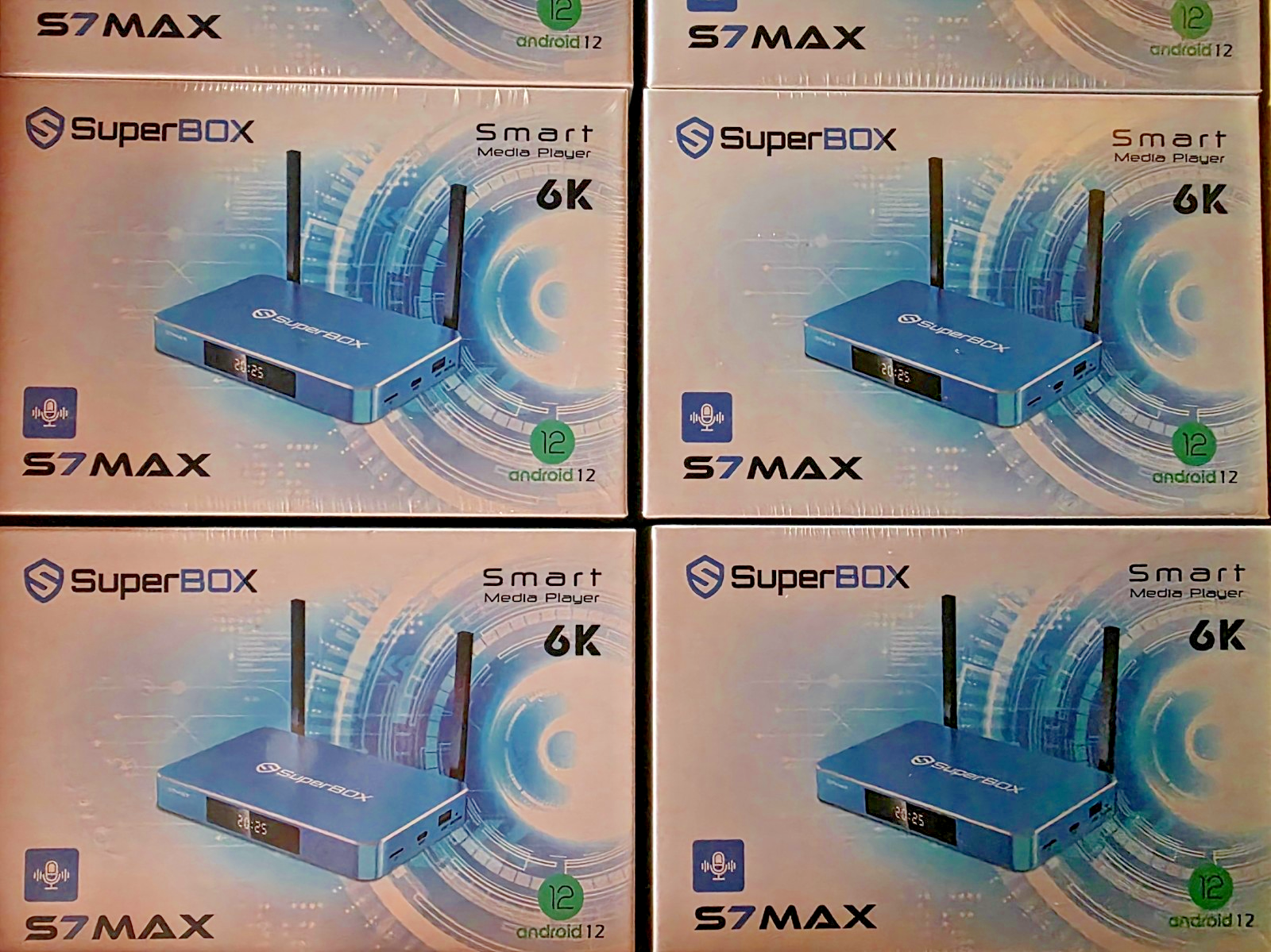 Streaming SuperBox S7 Max 6K Android