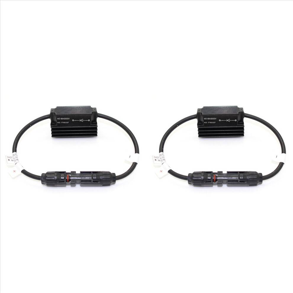 Outdoor 55Amp DC 2000V Solar Panel In-Line Diode Connector IP67