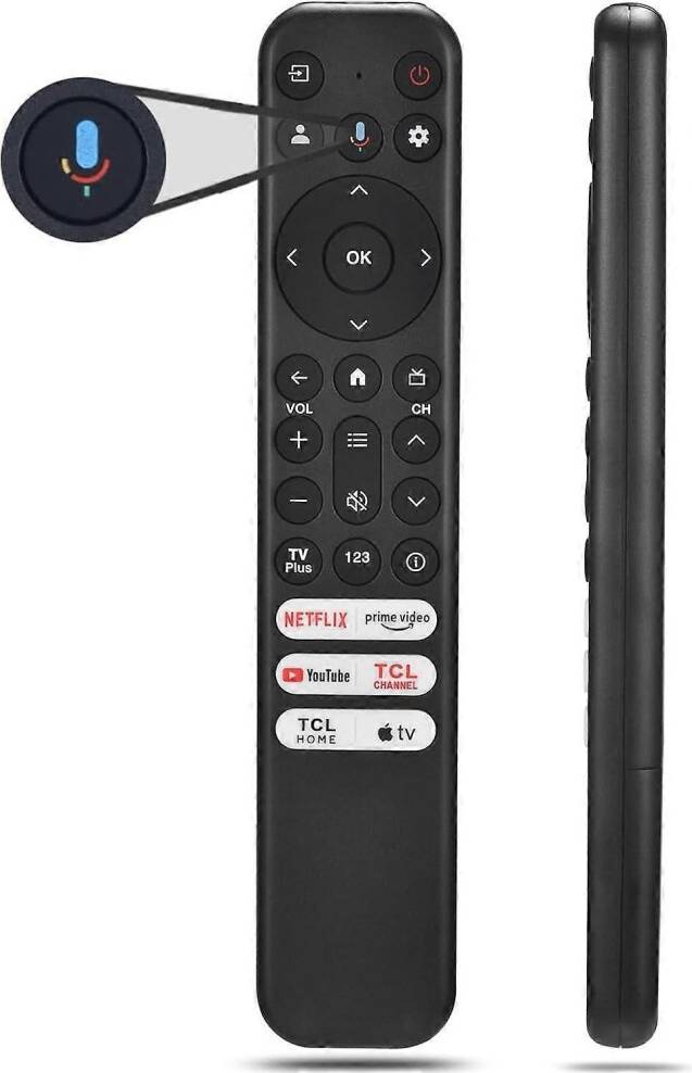TCL Télécommande Remplacement Google TV TCL RC813