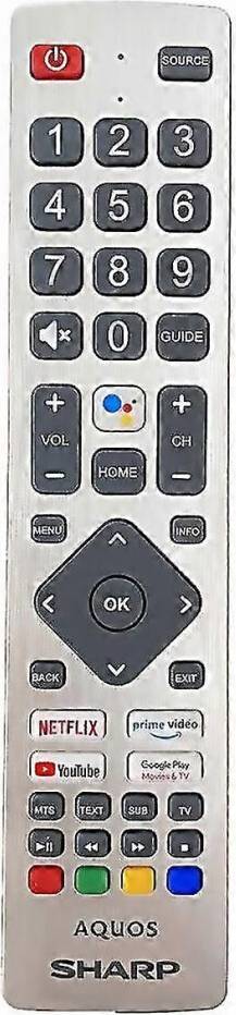 Télécommande Vocale Shwrmc0133 Sharp Aquos 40bl2ea