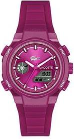 Lacoste Ladies LC33 Raspberry Analog Digital Watch Pink