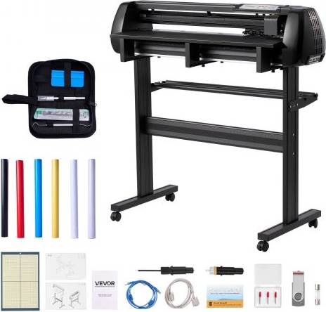 Vinyl cutter VEVOR Vinyl Cutter Machine 34 Inch Max Feed Width