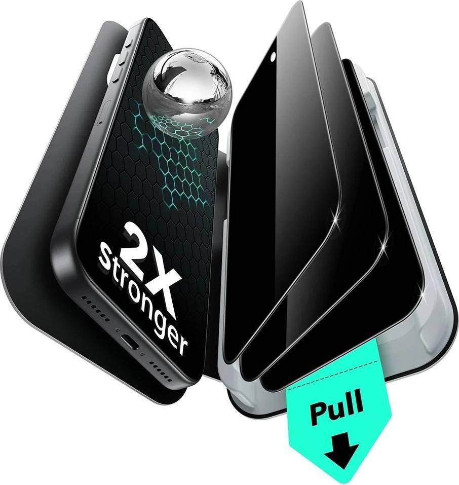 ESR 3 Pack iPhone 17 Pro Max Privacy Screen Protector