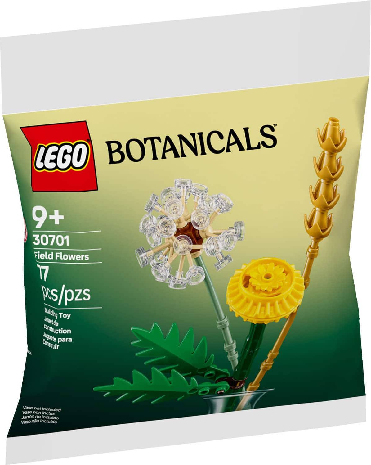 Lego flowers LEGO Botanicals Field Flowers Building Kit