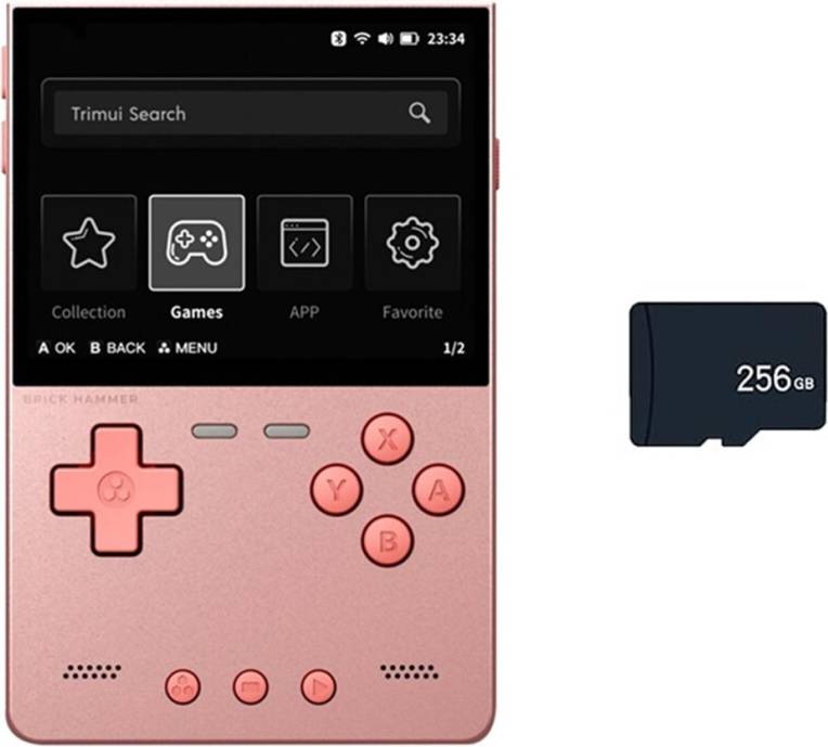 Hammer Retro Handheld Game Console 3.2 Inch IPS